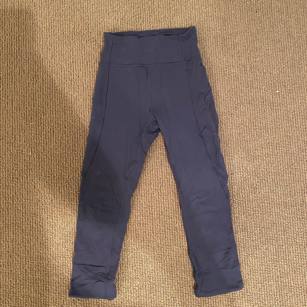 Slate/Navy Blue Lululemon Aligns Size 2 (Older)